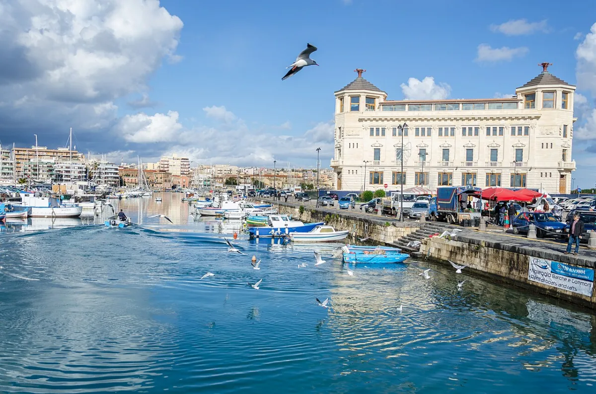 Foto di Siracusa arrivare