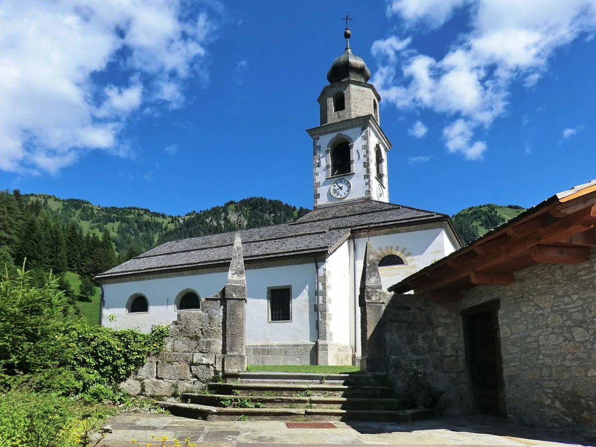 Il santuario di Sant'Osvaldo a Sauris di Sotto