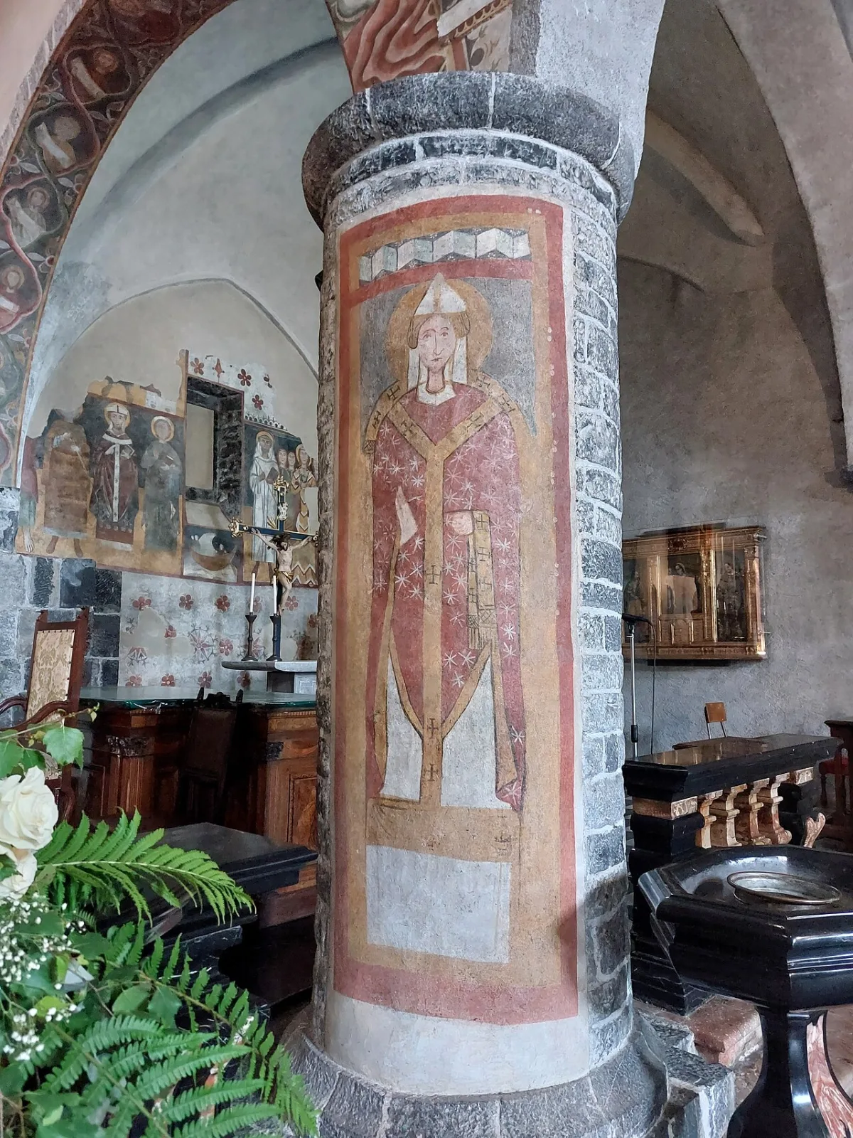 Affreschi nella Chiesa di San Giorgio a Varenna