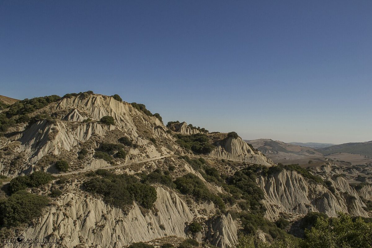 I calanchi di Aliano visti dal belvedere