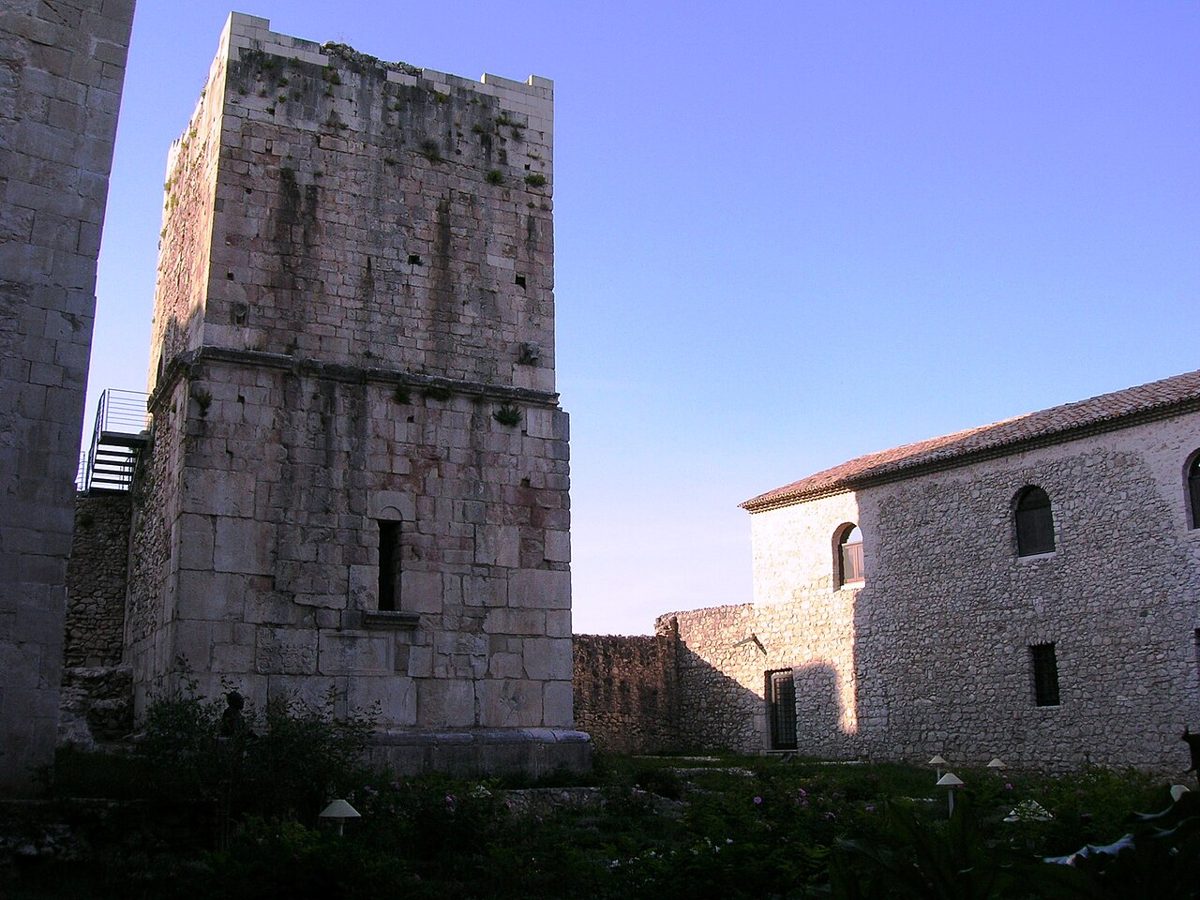 La Torre Febronia dell'abbazia del Goleto