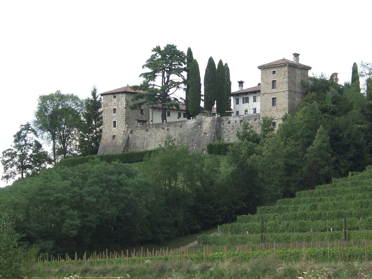 Anello gravel del Collio tra le vigne di confine