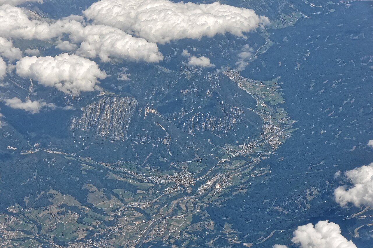 Ciclabile della Val di Fiemme lungo l'Avisio