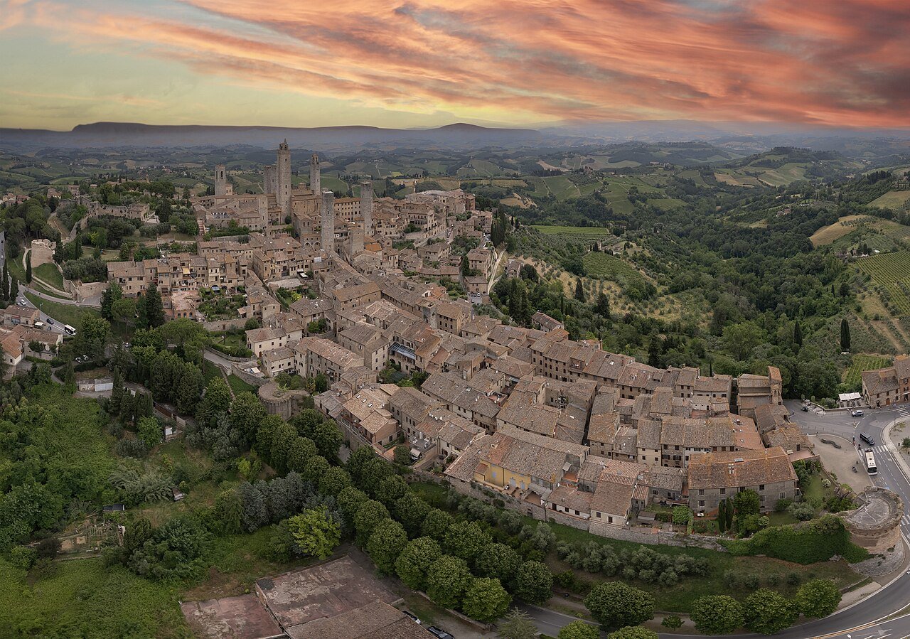 Anreise nach San Gimignano: Zug, Flugzeug, Auto und Bus (San Gimignano, Toskana, Italien)