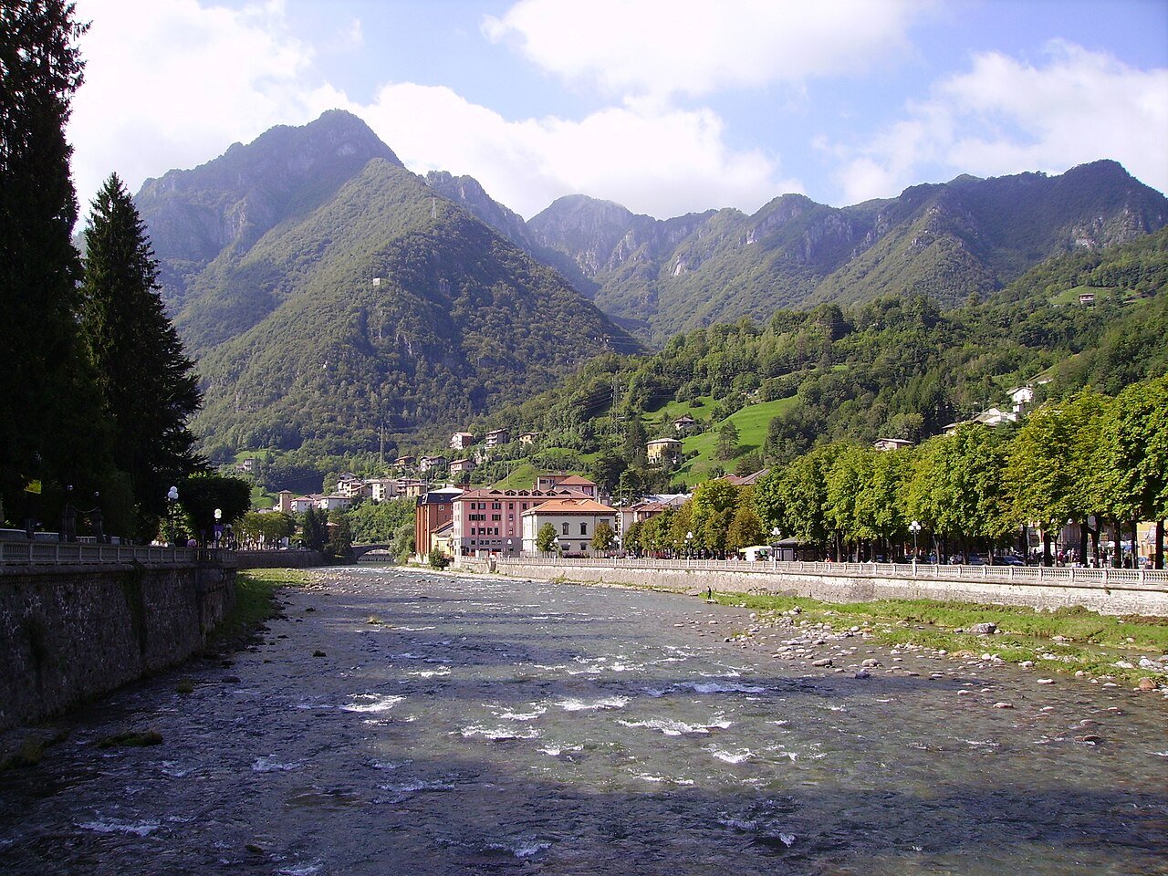 Greenway della Valle Brembana sull'ex ferrovia