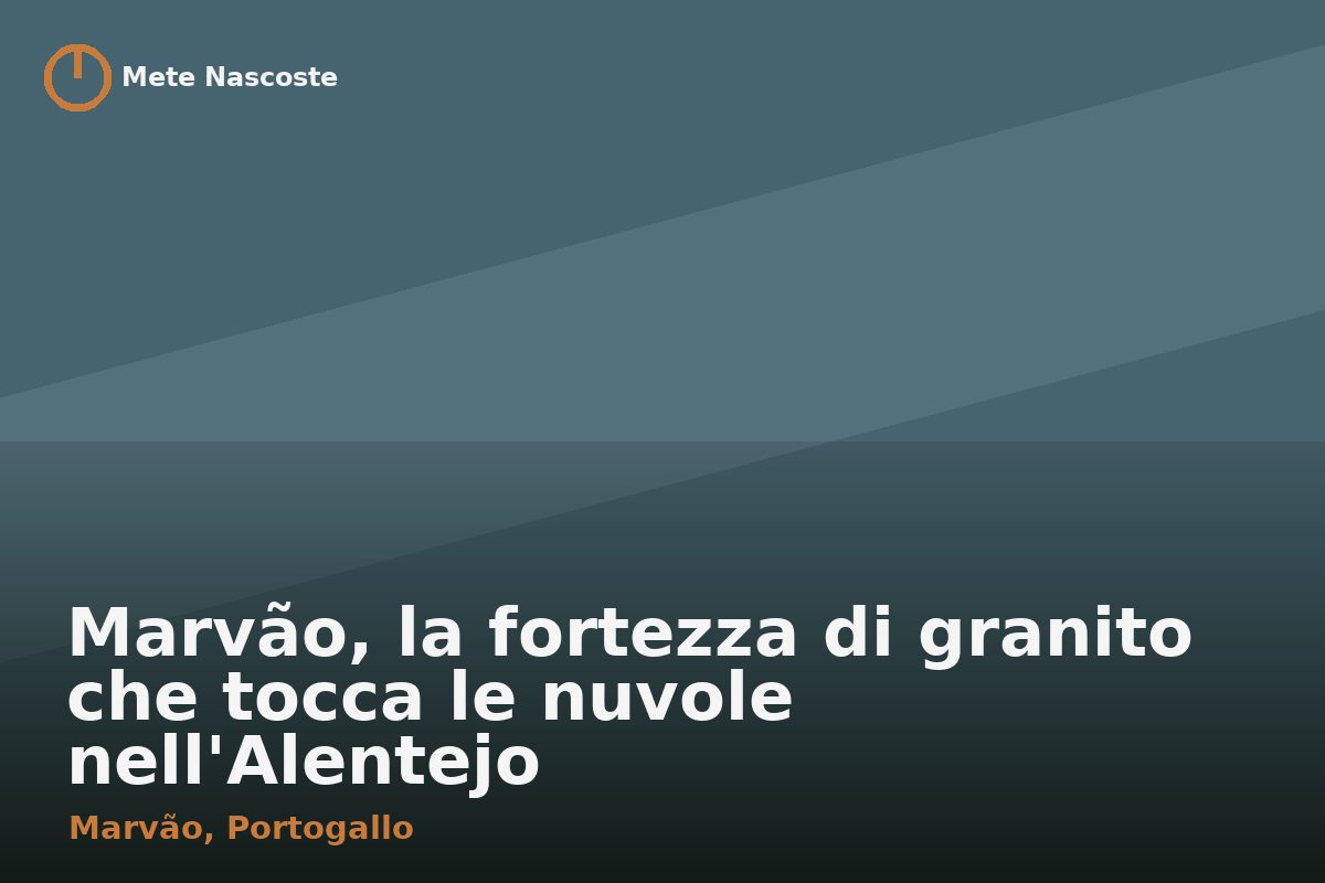 Marvão, la fortezza di granito che tocca le nuvole nell'Alentejo