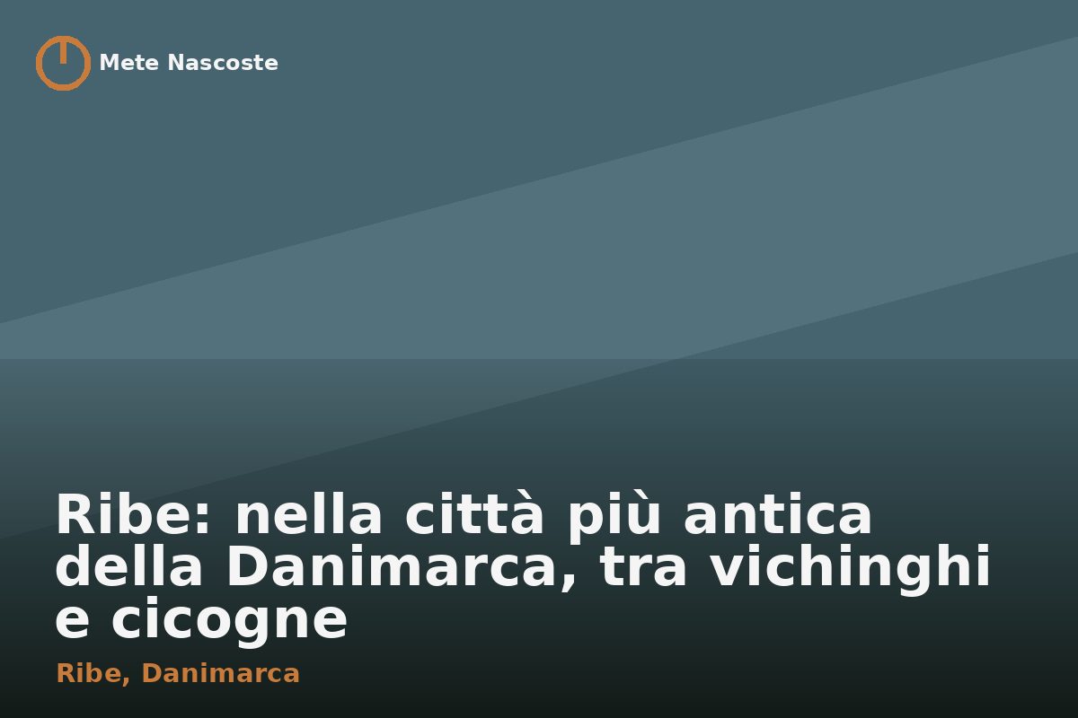 Ribe: nella città più antica della Danimarca, tra vichinghi e cicogne