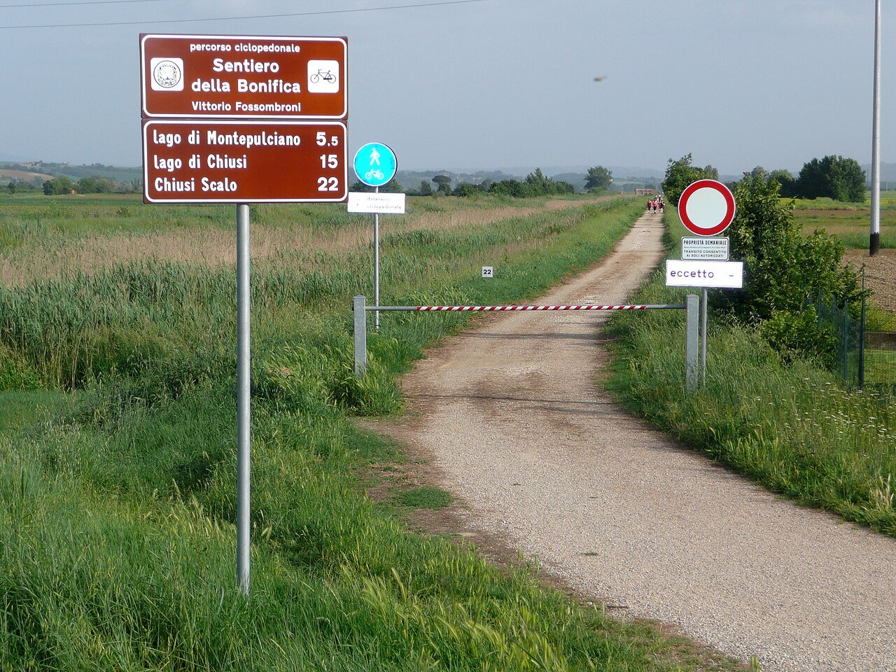 Sentiero della Bonifica da Arezzo a Chiusi