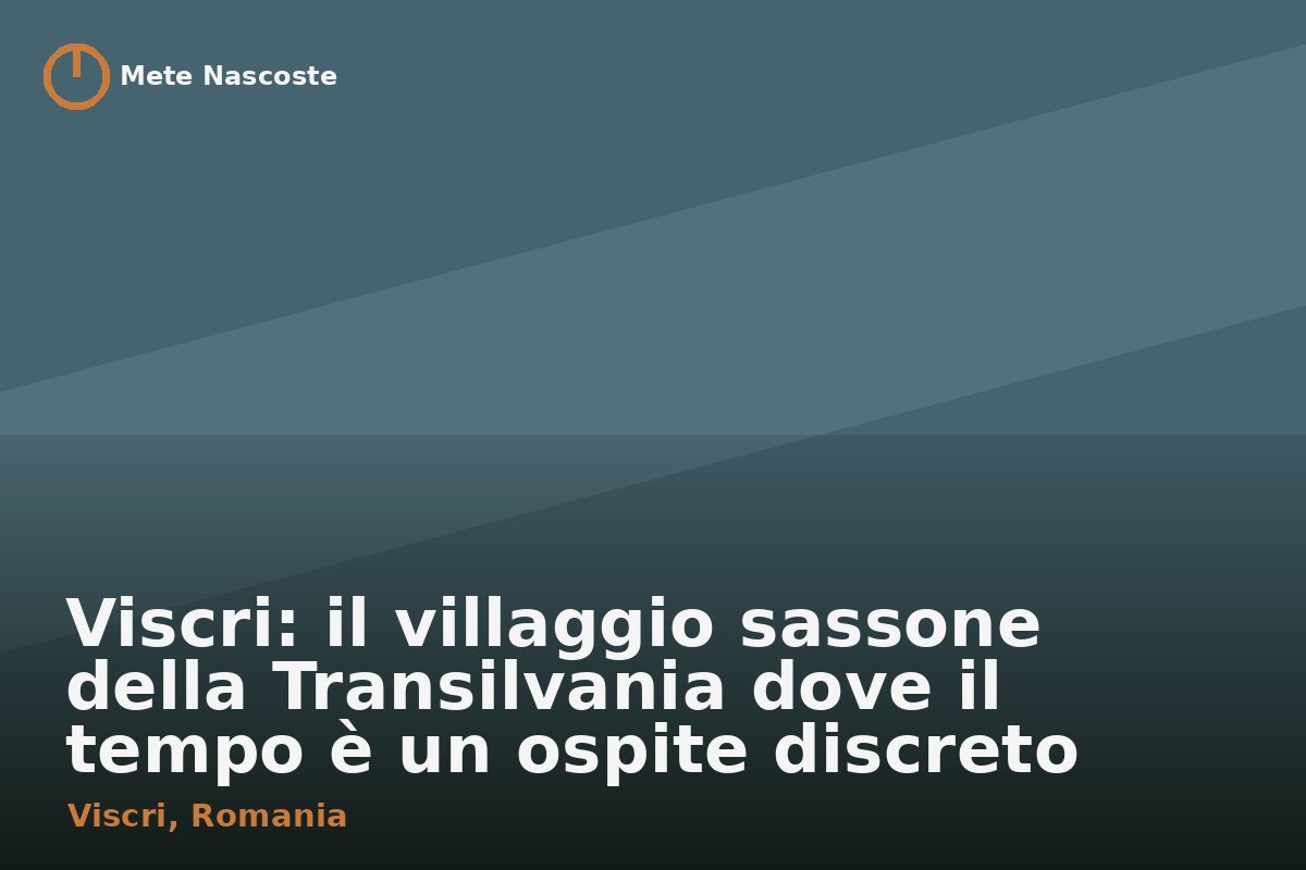 Viscri: il villaggio sassone della Transilvania dove il tempo è un ospite discreto